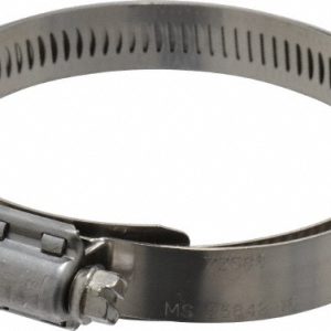 IDEAL TRIDON Worm Gear Clamp: SAE 104, 4-1/8 to 7" Dia, Stainless Steel Band M632104106