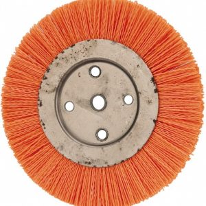 DICO Wheel Brush: 8" Wheel Dia, Crimped 7200073