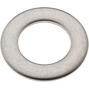 ELECTRO HARDWARE 1/2" Screw Standard Flat Washer: Grade AN960 Stainless Steel, Passivated Finish AN960C816