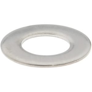 ELECTRO HARDWARE 1/4" Screw Standard Flat Washer: Grade AN960 Stainless Steel, Passivated Finish AN960C416L