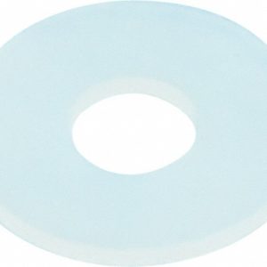 ELECTRO HARDWARE 10" Screw Standard Flat Washer: Nylon, Plain Finish FW-33-N
