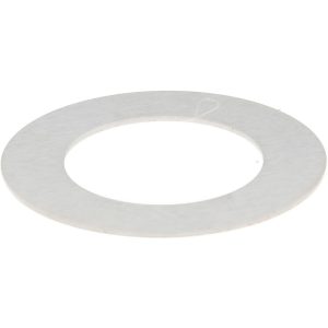 ELECTRO HARDWARE Round Shim: 0.01" Thick, 0.38" ID, 0.625" OD SHIM-1-SS