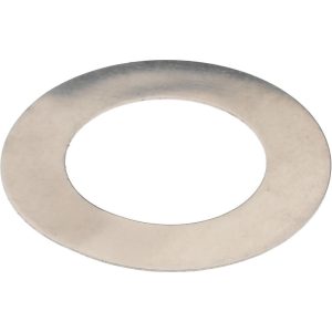 ELECTRO HARDWARE Round Shim: 0.005" Thick, 0.38" ID, 0.625" OD SHIM-13-SS