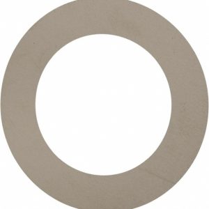 ELECTRO HARDWARE Round Shim: 0.002" Thick, 0.875" ID, 1.375" OD SHIM-80-SS