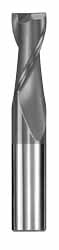 SGS Square End Mill: 9/32" Dia, 3/4" LOC, 2 Flute, Solid Carbide 30448