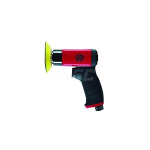 CHICAGO PNEUMATIC Air Orbital Sander: Round, 2" Pad, 15,000 OPM 8941172001