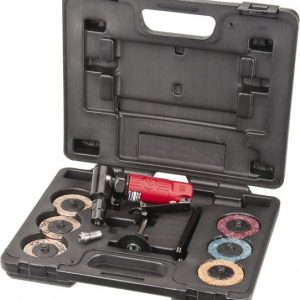CHICAGO PNEUMATIC 19 Piece, Right Angle Die Grinder Kit 8941108751