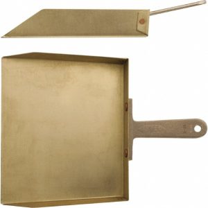 AMPCO Handheld Dustpan: Aluminum Body, 5" Handle D-50