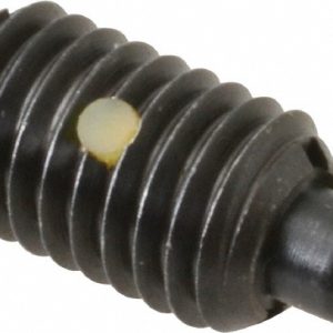 GIBRALTAR Threaded Spring Plunger: 1/2-13, 13/16" Thread Length, 0.248" Dia, 1/4" Projection SW10-8FS-G