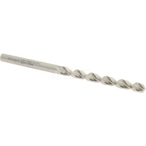 ACCUPRO Jobber Length Drill Bit: 4.45 mm Dia, 130 &deg;, Cobalt 1640445-AC