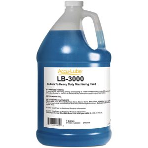 ACCU-LUBE Sawing Fluid: Accu-Lube LB-3000, 1 gal Bottle LB3000