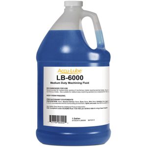 ACCU-LUBE Cutting & Sawing Fluid: Accu-Lube LB-6000, 1 gal Bottle LB6000