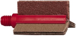 SUPERIOR ABRASIVES 60 Grit, Coated, Aluminum Oxide Bore Polisher A019076
