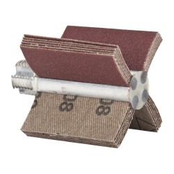 SUPERIOR ABRASIVES 120 Grit, Coated, Aluminum Oxide Bore Polisher A019759