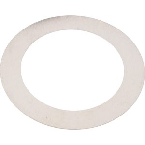 ELECTRO HARDWARE Round Shim: 0.005" Thick, 1.25" ID, 1.75" OD SHIM-139-SS