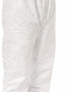 DUPONT 50 Qty 1 Pack Size 3XL, Tyvek General Purpose Work Pants TY350SWH3X005000