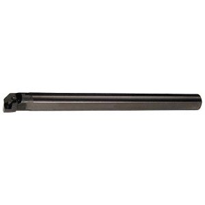 HERTEL Indexable Boring Bar: A24MCLNL4 1-1/2", 1.7600" Min Bore, Left Hand, -5 deg Lead Angle, Steel 7000011