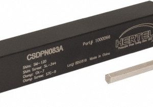 HERTEL Indexable Turning Toolholder: CSDPN083A 1/2" SHANK, Clamp 1000066