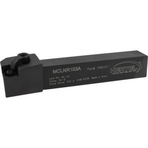 HERTEL Indexable Turning Toolholder: MCLNR103A 5/8" SHANK, Clamp & Screw 1000101