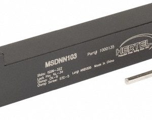 HERTEL Indexable Turning Toolholder: MSDNN103 5/8" SHANK, Clamp & Screw 1000135