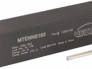 HERTEL Indexable Turning Toolholder: MTENNS163 1" SHANK, Clamp & Screw 1000160