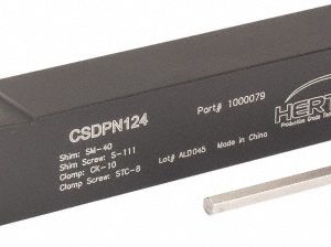 HERTEL Indexable Turning Toolholder: CSDPN124 3/4"SHANK, Clamp 1000079