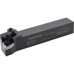 HERTEL Indexable Turning Toolholder: MWLNR124B 3/4" SHANK, Clamp & Screw 1000206