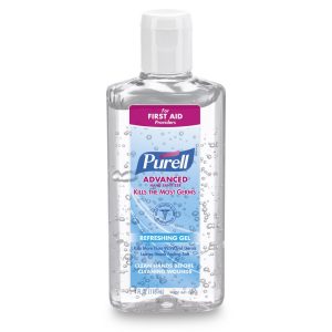 PURELL Hand Sanitizer: Gel, 4 oz, Squeeze Bottle 9651-24