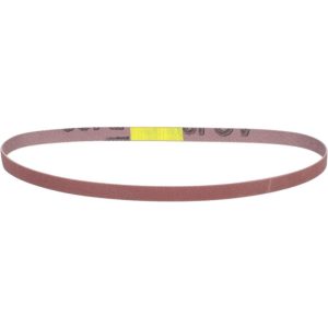 LUMBERTON INDUSTRIES 1/4 x 6" Super Fine Replacement Abrasive Belt 2809