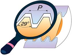 CARMEX Laydown Threading Insert: 16 IR 14 ACME P25C, Carbide 16IR14ACMEP25C