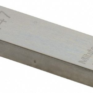MITUTOYO Rectangle Steel Gage Block: 0.147", Grade AS-1 611187-541