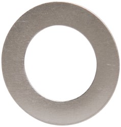 ELECTRO HARDWARE Arbor Shim: 0.0050" Thick, 3/8" ID, 0.6250" OD, 5/16 in Screw SHIM-4-316