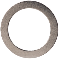 ELECTRO HARDWARE Round Shim: 0.01" Thick, 0.314" ID, 0.438" OD SP-SHIM-21-SS
