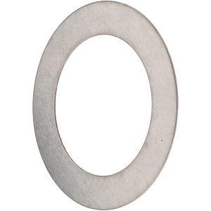 ELECTRO HARDWARE Round Shim: 0.01" Thick, 0.501" ID, 0.75" OD SP-SHIM-33-SS