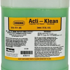PARKER Coil Cleaner: Alkaline, 5 gal 475111