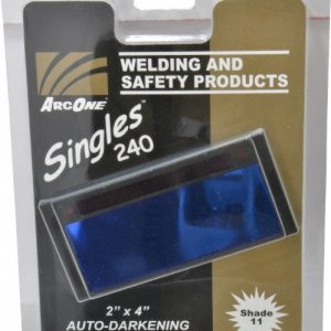 ARCONE 4-1/4" Wide x 2" High, Lens Shade 11, Auto-Darkening Lens S240-11