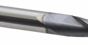 SGS Square End Mill: 5/16" Dia, 13/16" LOC, 2 Flute, Solid Carbide 30450