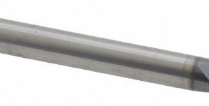 SGS Square End Mill: 5/64" Dia, 3/16" LOC, 3 Flute, Solid Carbide 30815