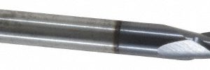 SGS Square End Mill: 7/64" Dia, 3/8" LOC, 3 Flute, Solid Carbide 30817