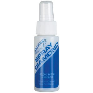 ACCU-FINISH Buffing & Polishing Compound: Diamond Spray, Clear, Medium Grade 002-752