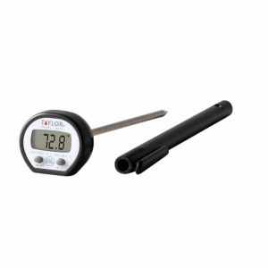 TAYLOR Digital Extended Pocket Digital Thermometer: 500 &deg; F 9841