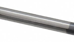 SGS Square End Mill: 7/64" Dia, 3/16" LOC, 4 Flute, Solid Carbide 31175