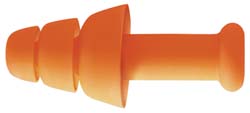 HOWARD LEIGHT Earplugs: Rubber, Flanged, No Roll, Corded SMF-30