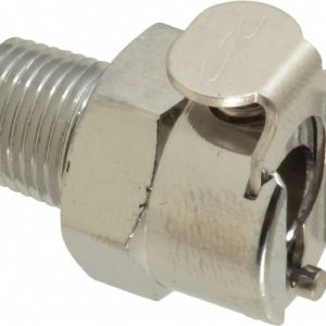 CPC COLDER PRODUCTS 1/8 NPT Brass, Quick Disconnect, Valved Coupling Body MCD1002
