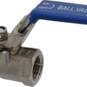 VALUE COLLECTION Manual Ball Valve: 1/4" Pipe, Standard Port 06Q011N04014