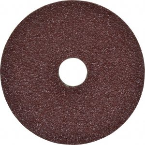 CGW ABRASIVES Fiber Disc: 4-1/2" Disc Dia, 7/8" Hole, 36 Grit, Aluminum Oxide 48012