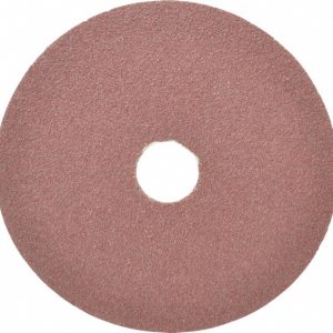 CGW ABRASIVES Fiber Disc: 5" Disc Dia, 7/8" Hole, 50 Grit, Aluminum Oxide 48024