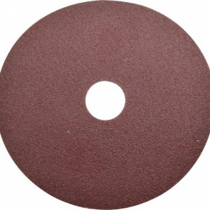 CGW ABRASIVES Fiber Disc: 5" Disc Dia, 7/8" Hole, Arbor Hole, 80 Grit, Aluminum Oxide 48026