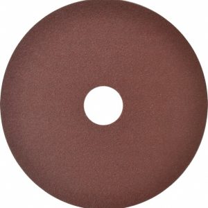 CGW ABRASIVES Fiber Disc: 5" Disc Dia, 7/8" Hole, 100 Grit, Aluminum Oxide 48027