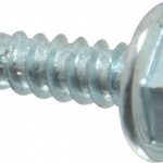 ITW BUILDEX #10, Hex Washer Head, Hex Drive, 3/4" Length Under Head, #3 Point, Self Drilling Screw 560012